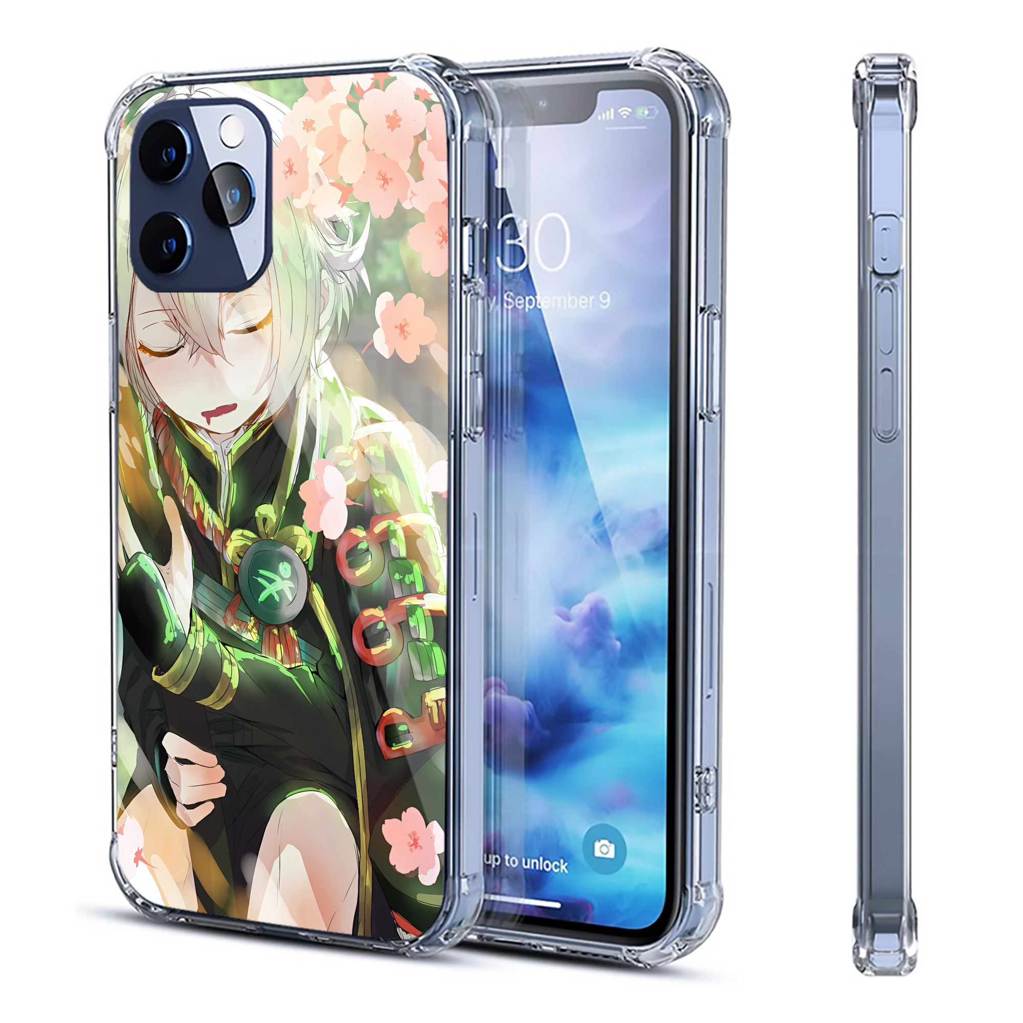 （画像用） 刀剣乱舞 Touken Ranbu 【iPhone 12シリーズ対応】透明スマホケース（クリアソフトケース）